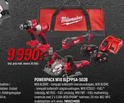 Swedol POWERPACK M18 BLCPP5A-502B erbjuda