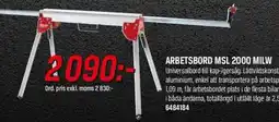 Swedol ARBETSBORD MSL 2000 MILW erbjuda