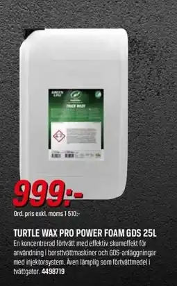 Swedol TURTLE WAX PRO POWER FOAM GDS erbjuda