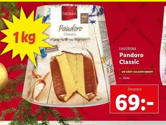 Lidl Pandoro Classic erbjuda