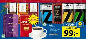Lidl Kaffe erbjuda