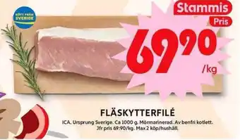 ICA Maxi ICA Fläskytterfilé erbjuda