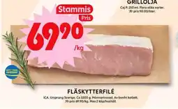 ICA Maxi ICA Fläskytterfilé erbjuda