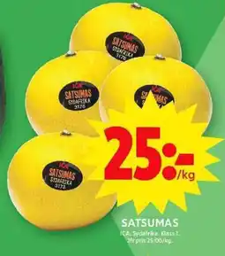 ICA Maxi ICA Satsumas erbjuda