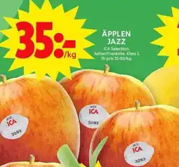 ICA Maxi ICA Äpplen jazz erbjuda