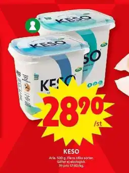 ICA Maxi ARLA Keso erbjuda