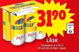 ICA Maxi TROCADERO Läsk erbjuda