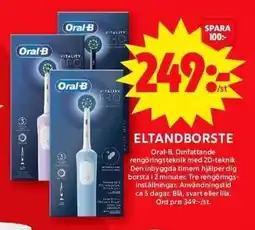 ICA Maxi ORAL-B Eltandborste erbjuda
