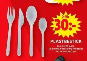 ICA Maxi ICA Plastbestick erbjuda