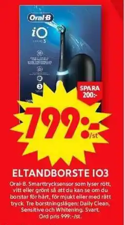 ICA Maxi ORAL-B Eltandborste 103 erbjuda