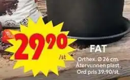 ICA Maxi ORTHEX Fat erbjuda