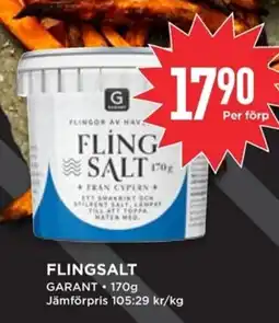 Willys GARANT Flingsalt erbjuda