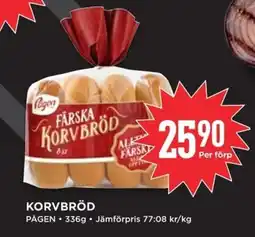 Willys PAGEN Korvbröd erbjuda