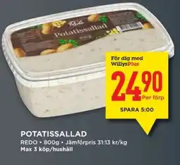 Willys REDO Potatissallad erbjuda