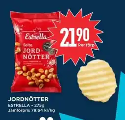 Willys ESTRELLA Jordnötter erbjuda