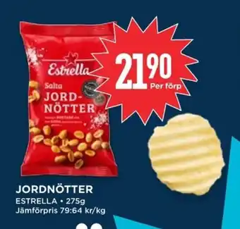 Willys ESTRELLA Jordnötter erbjuda