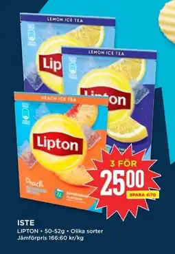 Willys LIPTON Iste erbjuda