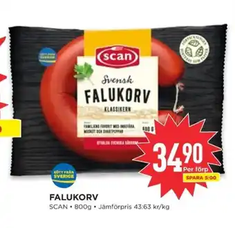 Willys SCAN Falukorv erbjuda