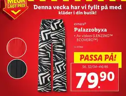 Lidl ESMARA Palazzobyxa erbjuda
