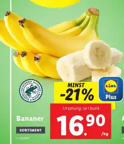 Lidl Bananer erbjuda