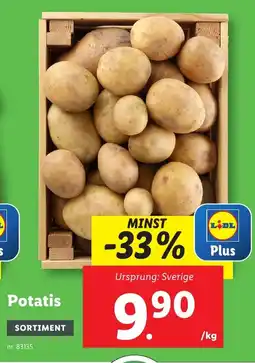 Lidl Potatis erbjuda