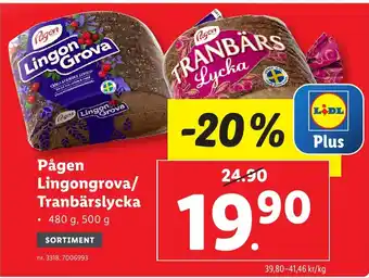 Lidl PAGEN Lingongrova/ Tranbärslycka erbjuda