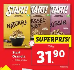 Lidl START Granola erbjuda