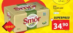Lidl ARLA Svenskt smör erbjuda