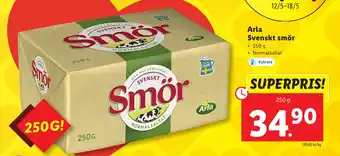 Lidl ARLA Svenskt smör erbjuda