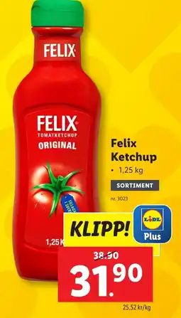 Lidl FELIX Ketchup erbjuda