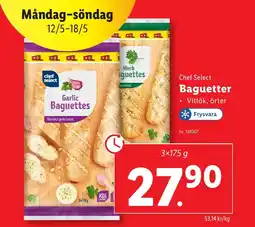 Lidl CHEF SELECT Baguetter erbjuda