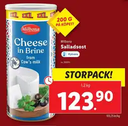 Lidl MILBONA Salladsost erbjuda