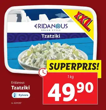 Lidl ERIDANOUS Tzatziki erbjuda
