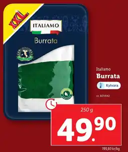 Lidl ITALIAMO Burrata erbjuda
