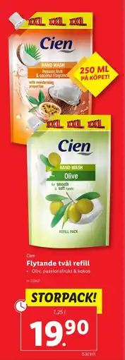 Lidl CIEN Flytande tvål refill erbjuda