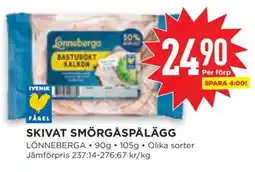 Willys SKIVAT SMÖRGÅSPÅLÄGG erbjuda