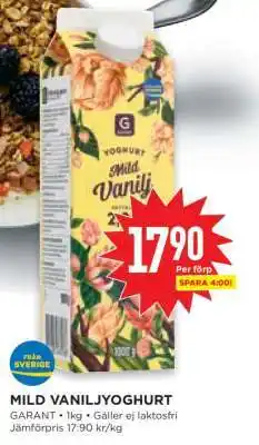 Willys Mild Vaniljyoghurt erbjuda