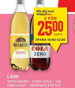 Willys Läsk erbjuda