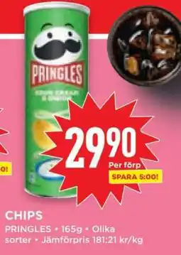 Willys Pringles erbjuda