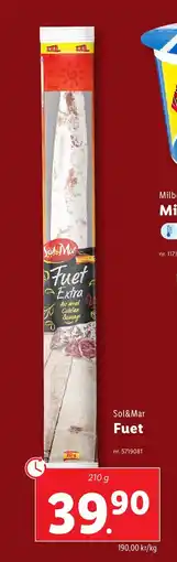 Lidl SOL&MAR Fuet erbjuda