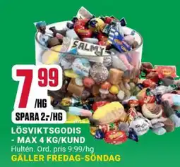 ÖoB Lösviktsgodis erbjuda