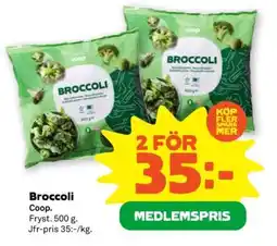 Stora Coop Broccoli erbjuda