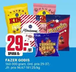 ÖoB FAZER GODIS erbjuda