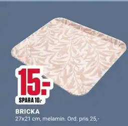 ÖoB BRICKA erbjuda