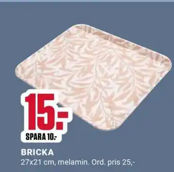 ÖoB BRICKA erbjuda