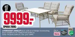 ÖoB LOUNGESET AMALFI erbjuda