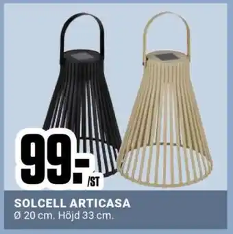ÖoB SOLCELL ARTICASA erbjuda