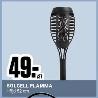 ÖoB SOLCELL FLAMMA erbjuda