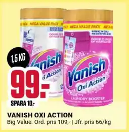 ÖoB Vanish Oxi Action erbjuda