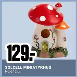 ÖoB SOLCELL MINIATYRHUS erbjuda